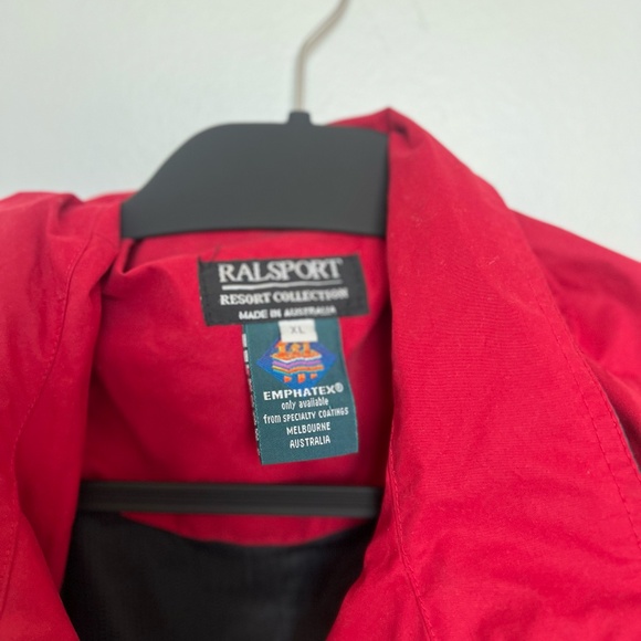 Vintage Ralsport red and navy windbreaker - Picture 3 of 4